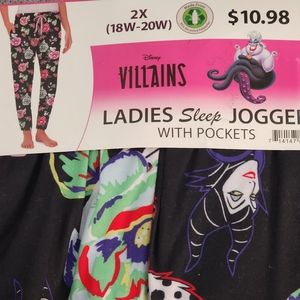 Disney Villan sleep joggers